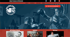 Desktop Screenshot of kravmagaspokane.com